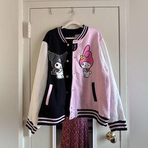 NWT - HOT TOPIC sanrio varsity jacket
